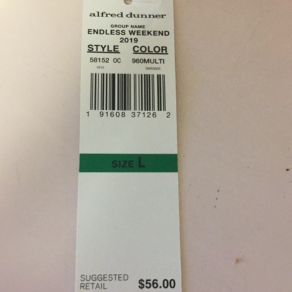 Alfred Dunner Tunic Top - Picture 8 of 8